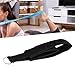 Pegciuho Pilates Strap, Lightweight Double Loop Strap for Improving Flexibility, Portable Fitness Strap, Pilates Equipment for Arms and, with Silver Rings