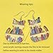 twinkle eye Cat Book Earrings Acrylic Dangle Earrings Cat Lover Gifts Book Lover Gifts for Women Librarian For Teacher