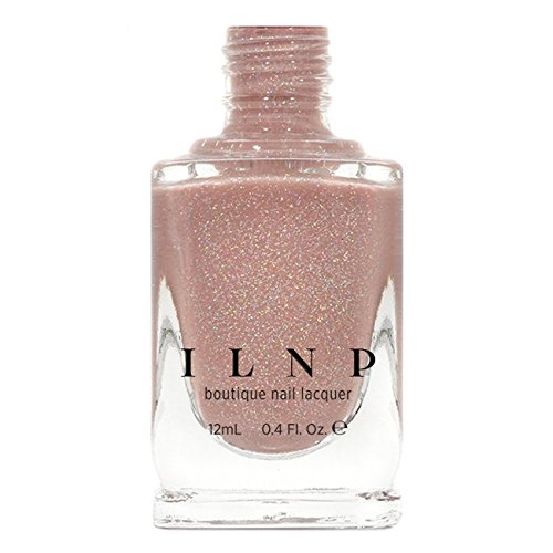 ILNP Sandy Baby - Peach Beige Holographic Sheer Jelly Nail Polish