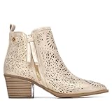 XTI - Botas Camperas Mujer Oro - Calzado Cómodo y Versátil - Moda casual - Modelo 14532704 (Talla 37)