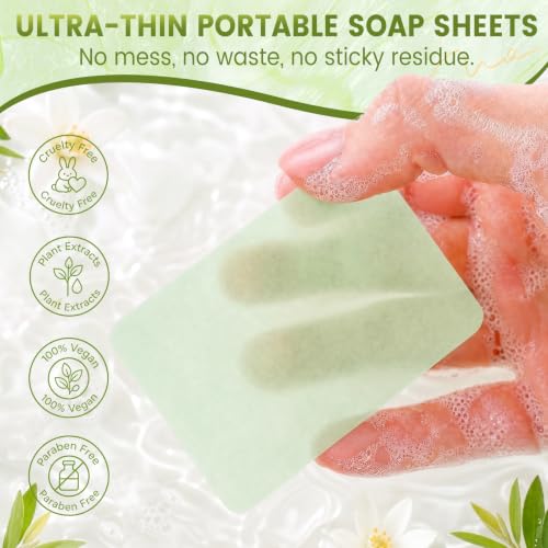 Travel Soap Sheets for Hand Washing DROPS TO - image 3