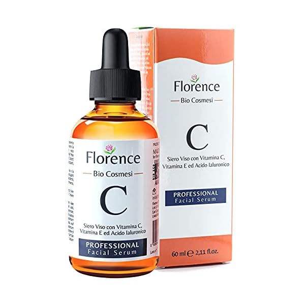 Größe 60 ml. BIO Hyaluron Serum mit Vitamin C/E Hochkonzentriert. Dermaroller geeignet. Gesichtsserum mit Organischen…