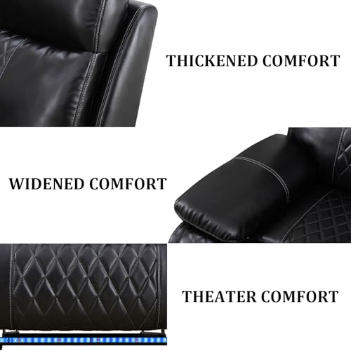 SIENWIEY Power Recliner Sectional Couch