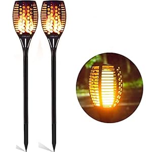 Fvtled 96 LED Solar Wegeleuchten 2er Set