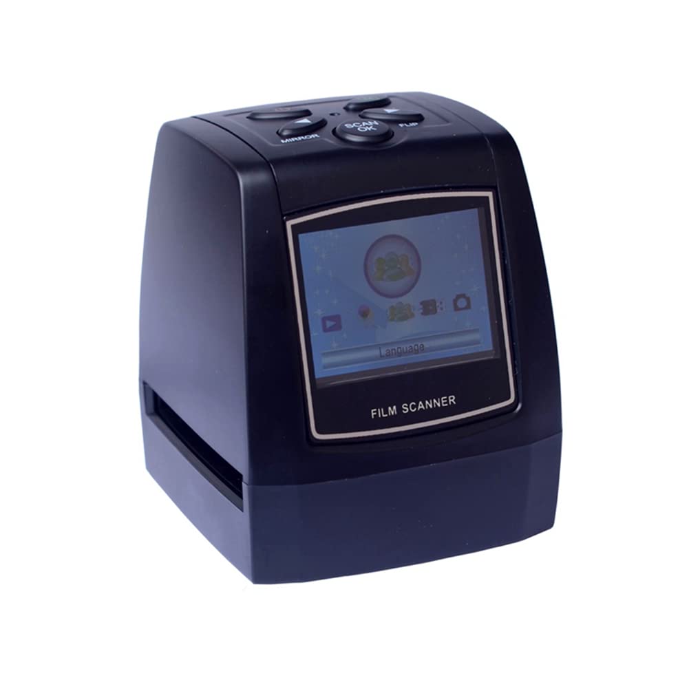 Scanner negativo 35/135 mm Convertitore di diapositive per foto digitali con schermo LCD 2,36, spina EU