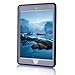 Hocase for iPad Mini 5 Case, iPad Mini 4 Case, Rugged Shockproof Anti-Slip Hybrid Hard Shell+Silicone Rubber Bumper Protective Case for Apple iPad Mini 5th/4th Generation - Navy Blue/Grey