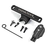 2801 Flywheel Holder Flex Plate Lock Tool & 7676 Oil Seal Repair Kit with Balance Shaft & Oil Pump Alignment Tool Set, Compatible with BMW N20 N26 Engines， 83302222742, 83302318117, 83302212825