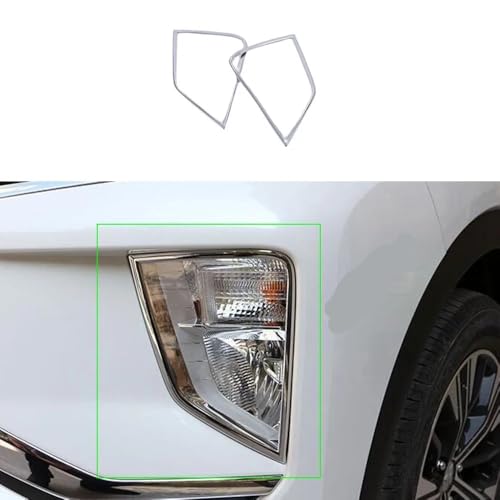 Paupières de phare pour Eclipse Cross 2017-2022 masque avant noir