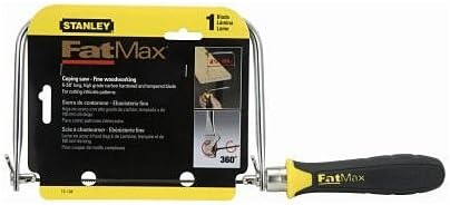 Stanley 15-106 6-3/8-Inch Length 6-3/4-Inch Frame Depth Coping Saw (Pack of 6)