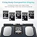 CLORIS 8 Electrodes Digital Smart Scale FSA&HSA Eligible for Body Weight Fat Accurate BMI Muscle Mass Body Composition Measurement Health Analyzer with App Bluetooth
