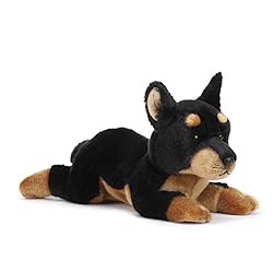 Nat and Jules Alert Large Doberman Pinscher Dog Children’s Plush Stuffed Animal Toy