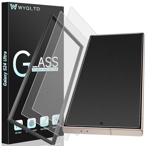 WYQLTD 2 Pack for Samsung Galaxy S24 Ultra Matte Screen Protector Glass