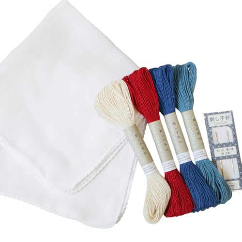 ハンカチ刺繍キット イニシャル入り