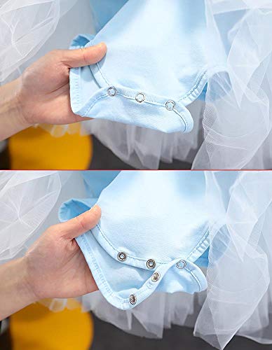 Dressy Daisy Princess Ballet Leotards Tutu Dress For Baby Girls Ballerina Outfits Dance Costume Dancewear With Tulle Skirt And Accessories Size 18-24 Months Blue 077 thumb #5