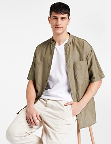 Image of Amazon Brand - Symbol Men Solid Cotton T Shirt | Plain | V Neck | Half Sleeve - Regular Fit | Combo Pack of 3 (Available in Plus Sizes)