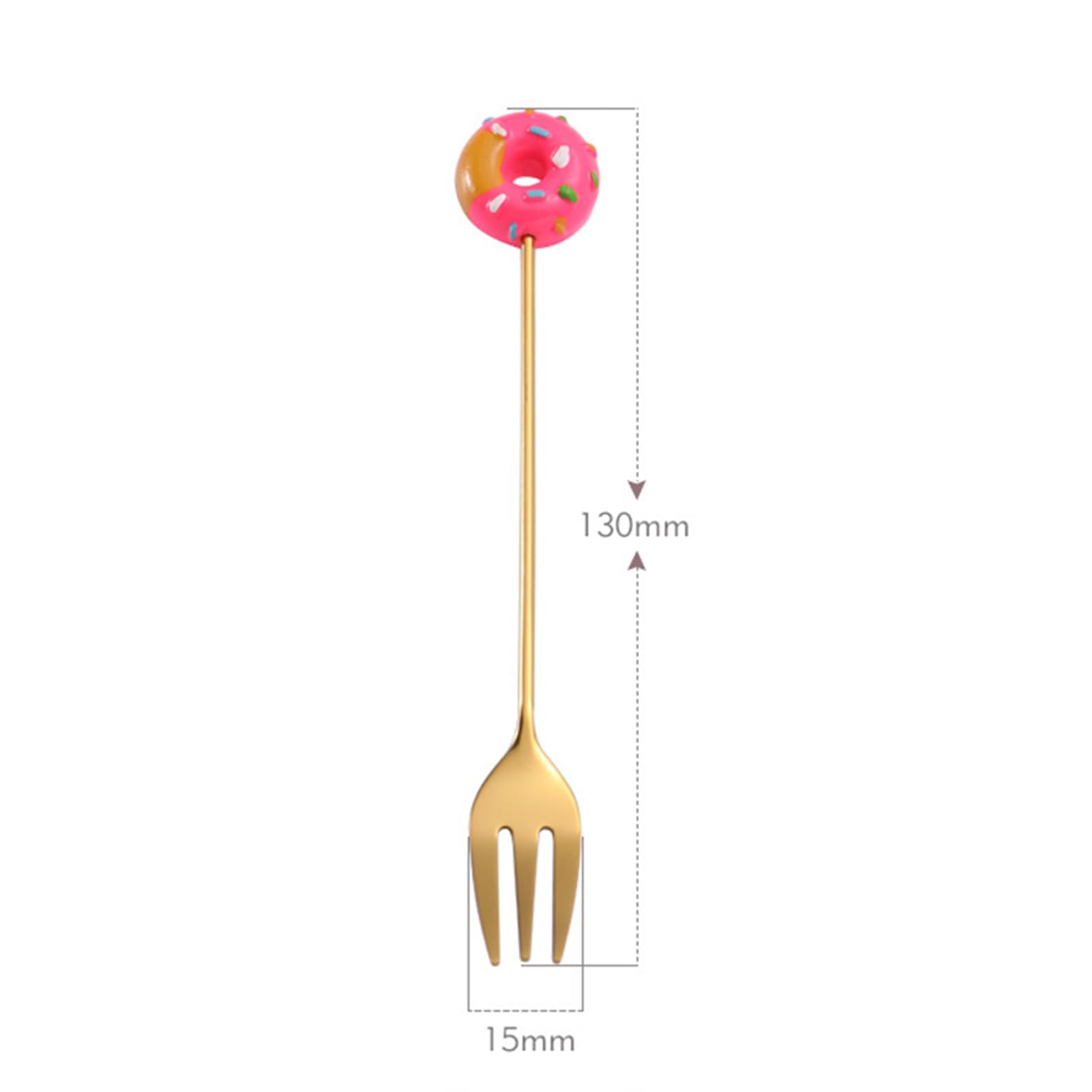 Dessertvorken, taartvorken, donut-theelepels, drankvorken