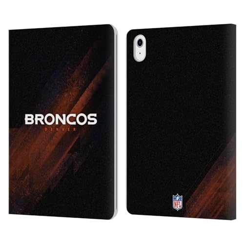 Étui portefeuille Denver Broncos NFL en cuir pour iPad Air 11