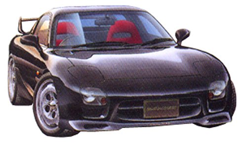 フジミRX-7 a-spec製作記1】フジミFDをイニシャルD仕様に！開封