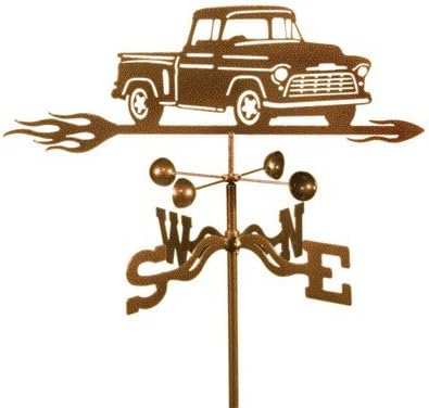 Veranda Chevy Truck Weathervane with Garden Mount