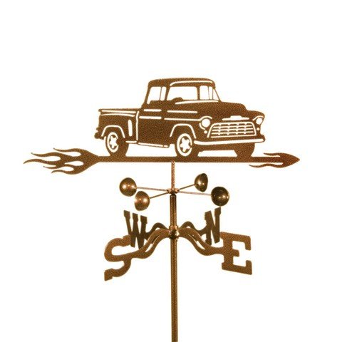 Veranda Chevy Truck Weathervane with Garden Mount