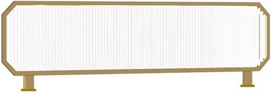 Gold Desk Divider - Free Standing Privacy Panel for Office, School, Library & Restaurant - 120x30cm Desktop Partition for Enhanced Focus & Space Management