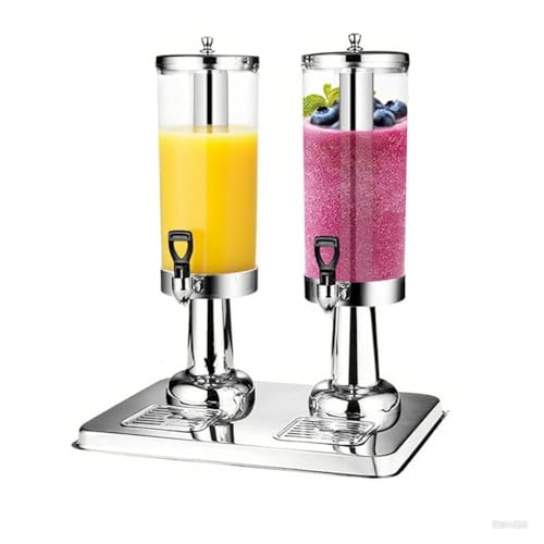 KELUNIS 6L Doppel-Getränkespender mit Eiskern