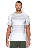 Under Armour Men's Tech Printed Short Sleeve T-Shirt, White/Glacier Gray, XX-Large