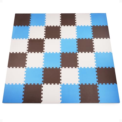 BalanceFrom 36-Pack 12x12 Inches EVA Interlocking Foam Play...