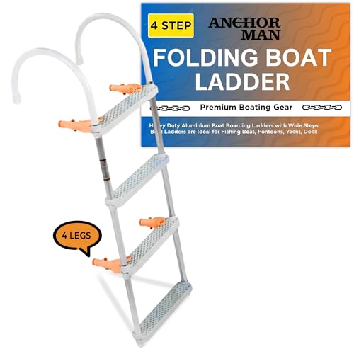 Anchor-Man 4-Step Aluminum Ladder