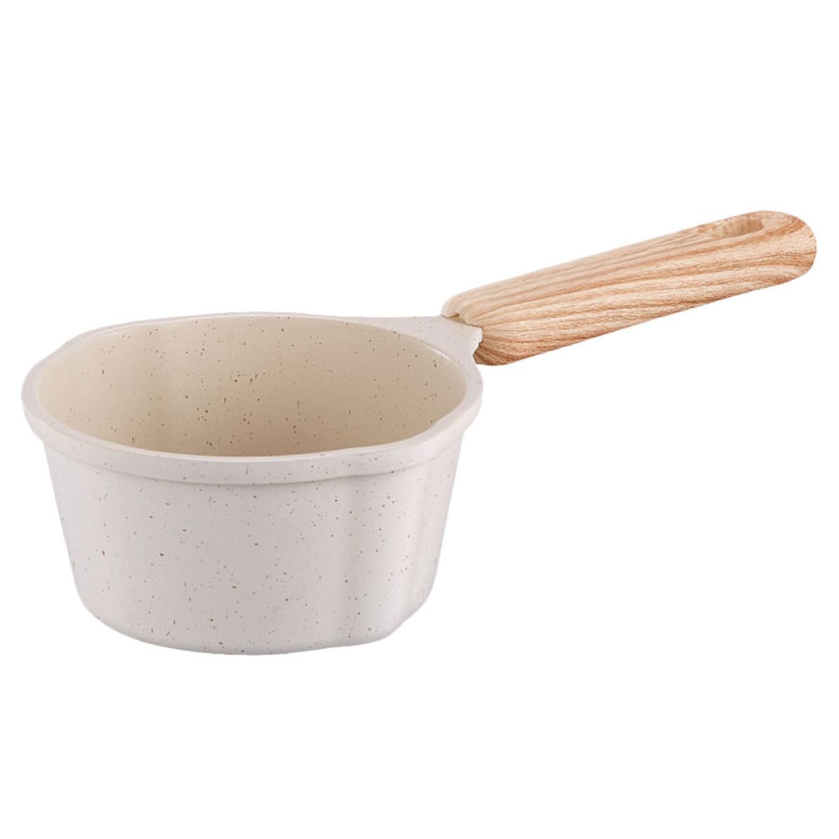 Olla pequeña para salsa de 250ml con recubrimiento antiadherente para hogar y camping