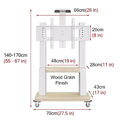 Soporte para TV de piso resistente para 32-75 pulgadas miniatura 2