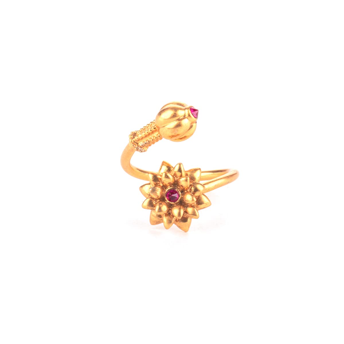 Shaya by CaratLane Peruviana Bloom Ring in Antique Gold Plated 925 Silver (B0BNN7YLMD) Amazon Price History, Amazon Price Tracker