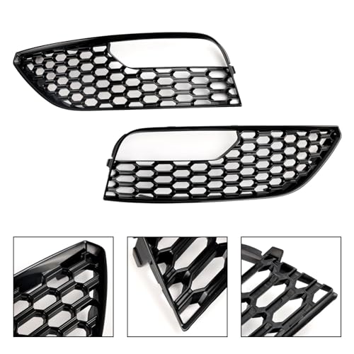 Calandre phare antibrouillard cassé ? Grille de remplacement en maille pour avant A3 - 4