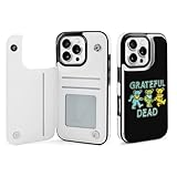 iPhone 16 Proケース グレイトフルデッド iPhone 16 Proカバー 手帳型 グレイトフルデッド PUレザー アイフォン16/16plus/16pro/16maxケース スマホケース 互換性のある カード収納 スタンド機能 携帯カバー 耐衝撃 人気