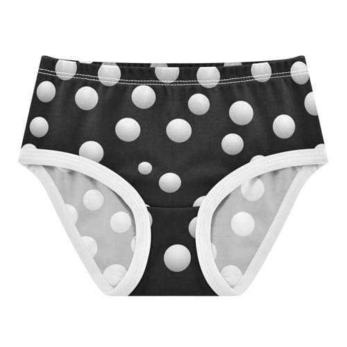 Many Polka Dot Girls Underwear, Toddler Girl Briefs, Girls Cotton Underwear, 2–8 Years