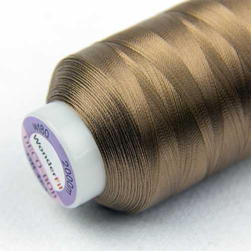 Hilo de poliéster fino, 80wt, 2000 m, marca WonderFil miniatura 2