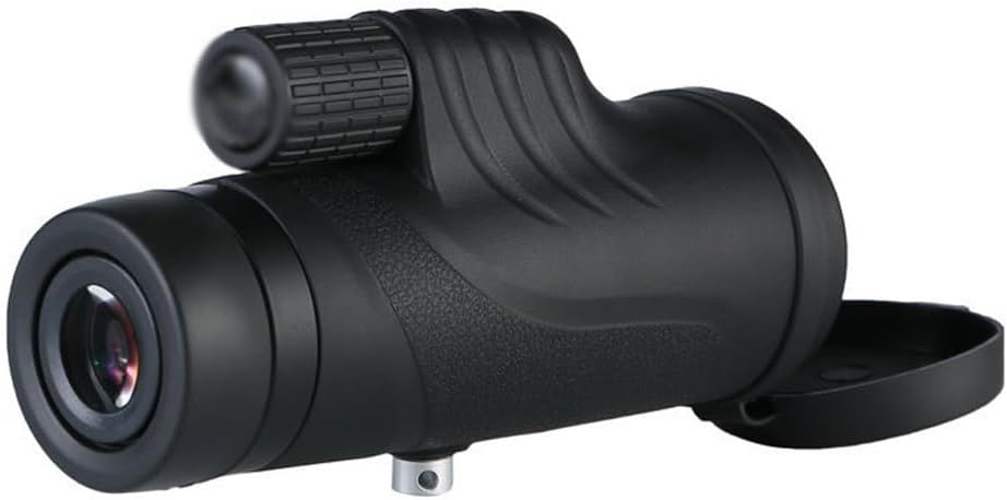 Low Light 10x42 Large Eyepiece, Wide-Angle Monocular Telescope, Compact and Portable Rotary Lift Eye Mask