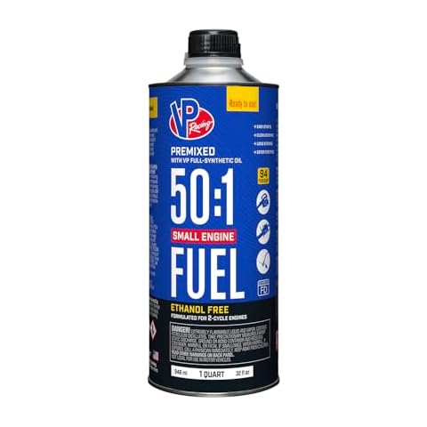 VP Racing Fuels 50:1 SEF 2 Cycle Pre-Mixed Gas + Oil Fuel, Ready to Use Cover