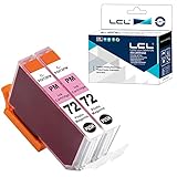 LCL Compatible Ink Cartridge Replacement for PGI-72 PGI-72PM Pro-10 Pro-10s (Photo Magenta 2-Pack)