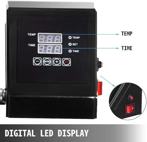Máquina de prensado térmico multifuncional 5 en 1 digital miniatura 5