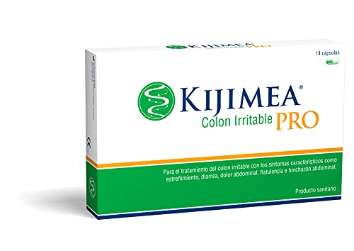 Kijimea® Colon Irritable Pro. Ayuda Eficaz Para El Colon Irritable, Diarrea, Dolor Abdominal, Flatulencia, Estreñimiento. Probiótico. Producto Vegano, Sin Gluten Ni Lactosa. 14 Cápsulas.