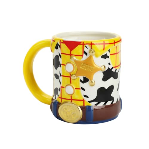 Taza Cerámica Rockstar Woody Toy Story 12 Oz miniatura 3