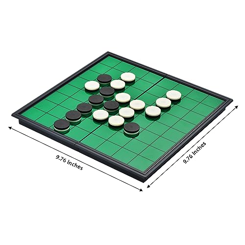 Juego de Mesa Reversi Magnético Plegable Clásico miniatura 2