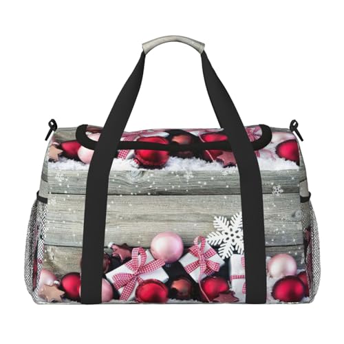 Sac pour articles personnels imprimé Noël : emportez tout en cabine sans encombre