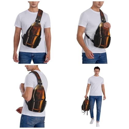 Sling Bag para Hombre y Mujer Bolsa Cruzada para Senderismo miniatura 6