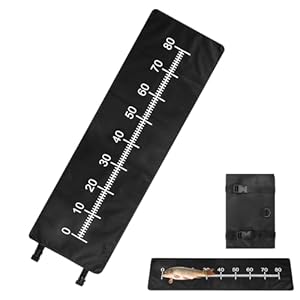 Erfgt F369 Angeln Abhakmatte mit Maßband