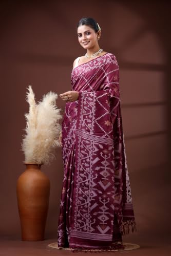 SLAGHA tussar silk saree in tussar silk – image 6