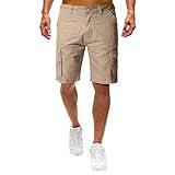 Herren Sommer Cargo Hose reißverschlusstasche sport Bermuda Shorts Cargohose sweatshorts Kurze Hose fleece-innenseite und gürtel rauten-muster beiläufig jogger classic sommershorts, austaille Cargo Shorts reißverschlusstaschen running-kompressionswäsche run für Herren compression capri multi army freizeithose gummibund für Herren airborne inkl männer badehose badeshorts block swim für Männer Freizeit-Shorts Fitness Jogginghose Stretch