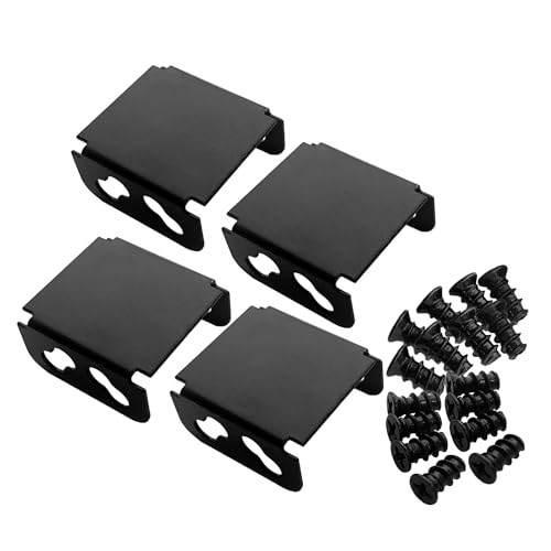 Supports de ventilateur en métal noir Coolerguys pour triple ventilation PC