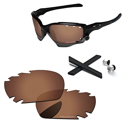 Image of Replacement Lenses for Oakley Racing Jacket /Jawbone Vented OO9171 62mm - Precision Fit, UV Block & Impact Resistant